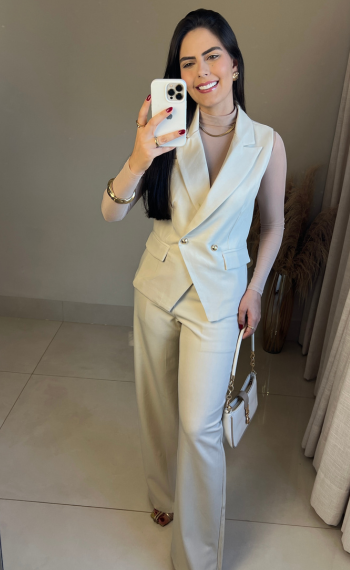 Conjunto Alfaiataria | Colete e Calça