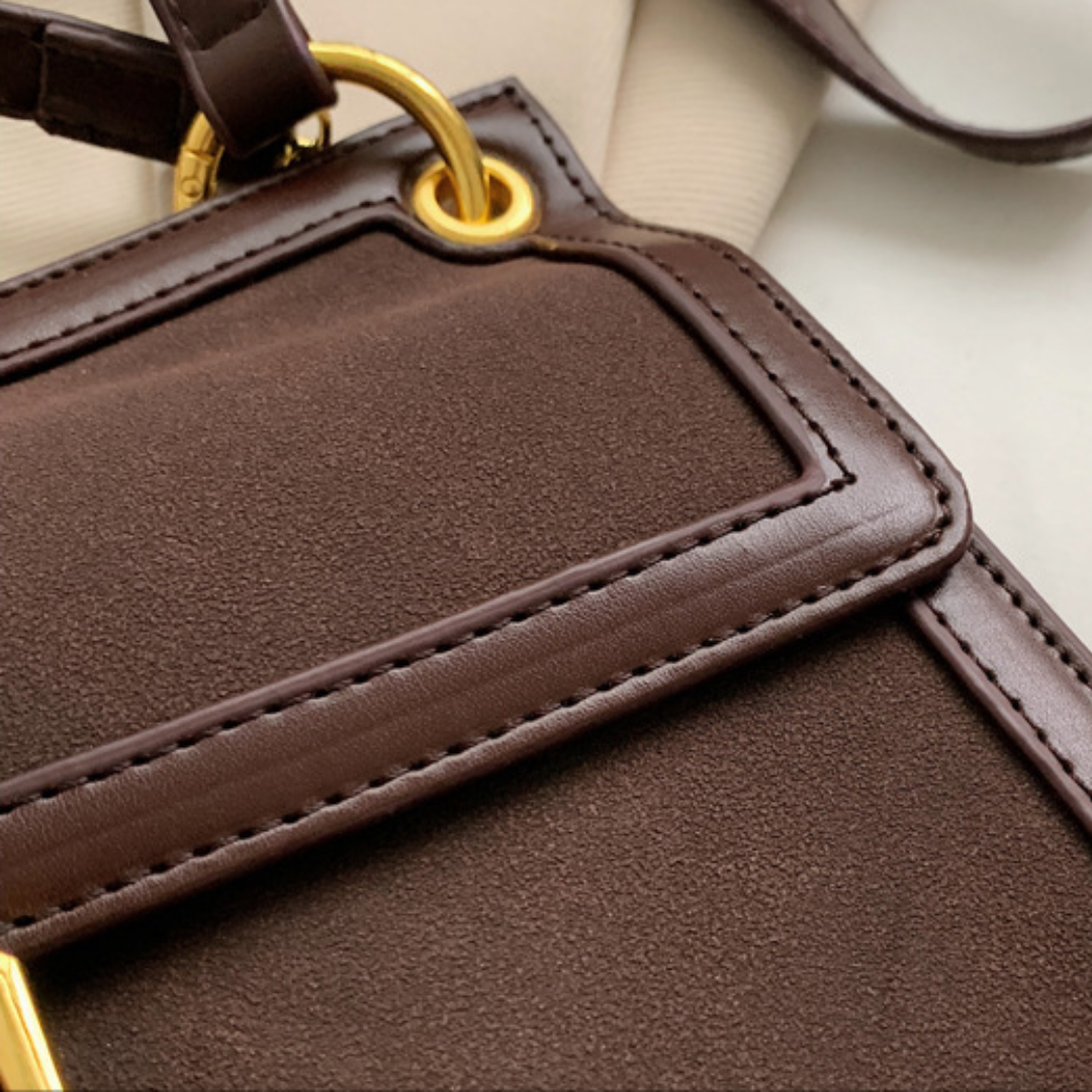 Bolsa Charlote Média - Marrom - Loja Vivanz