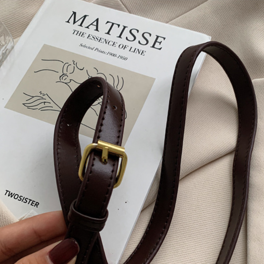 Bolsa Charlote Média - Marrom - Loja Vivanz