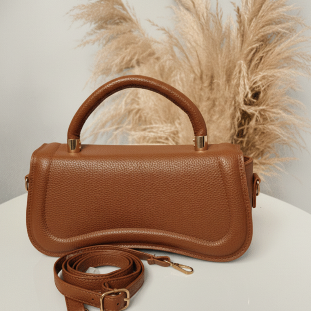 Bolsa Jasmin Pequena - Caramelo