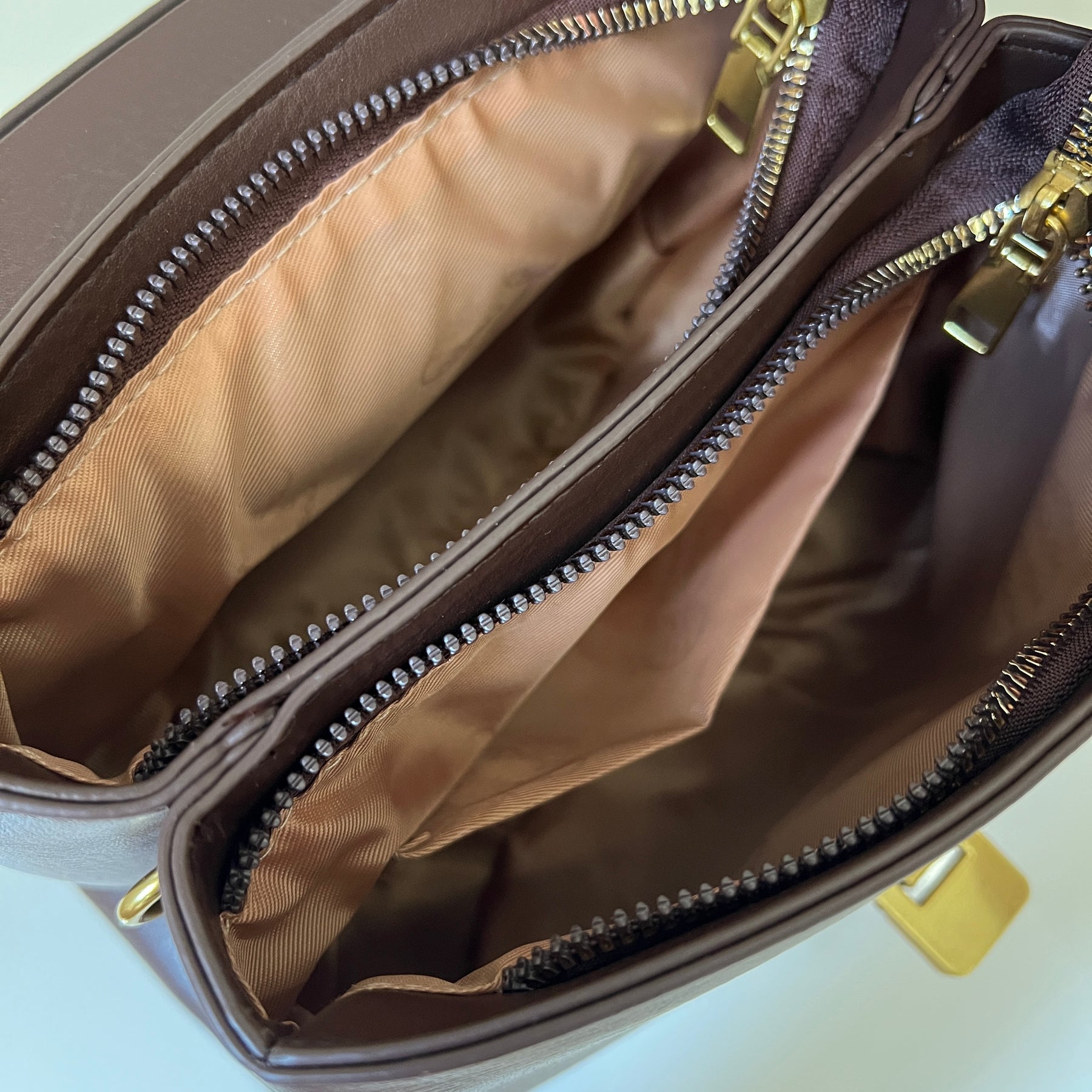 Bolsa Mabel Média - Marrom