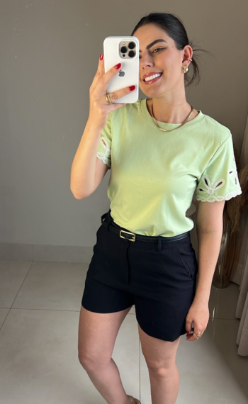 Blusa Bordada Marina