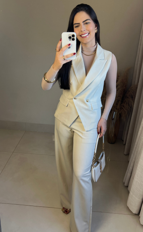 Conjunto Alfaiataria | Colete e Calça