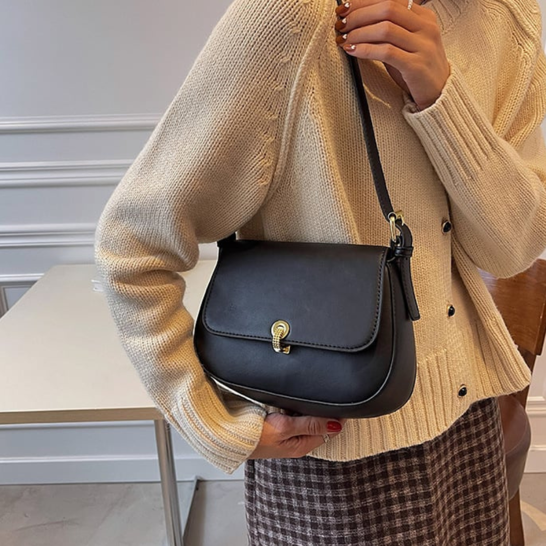 Bolsa Juju Média - Preta - Loja Vivanz