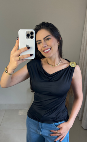 Blusa Poliamida | Detalhe Orgânico