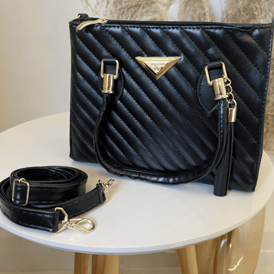 Bolsa Antônia Média - Preta - Loja Vivanz