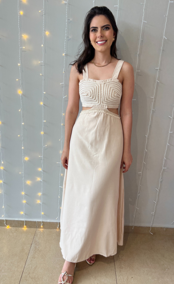 Vestido Bordado Malu