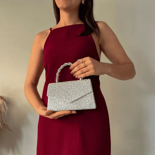 Bolsa Glow de Stras Loja Vivanz