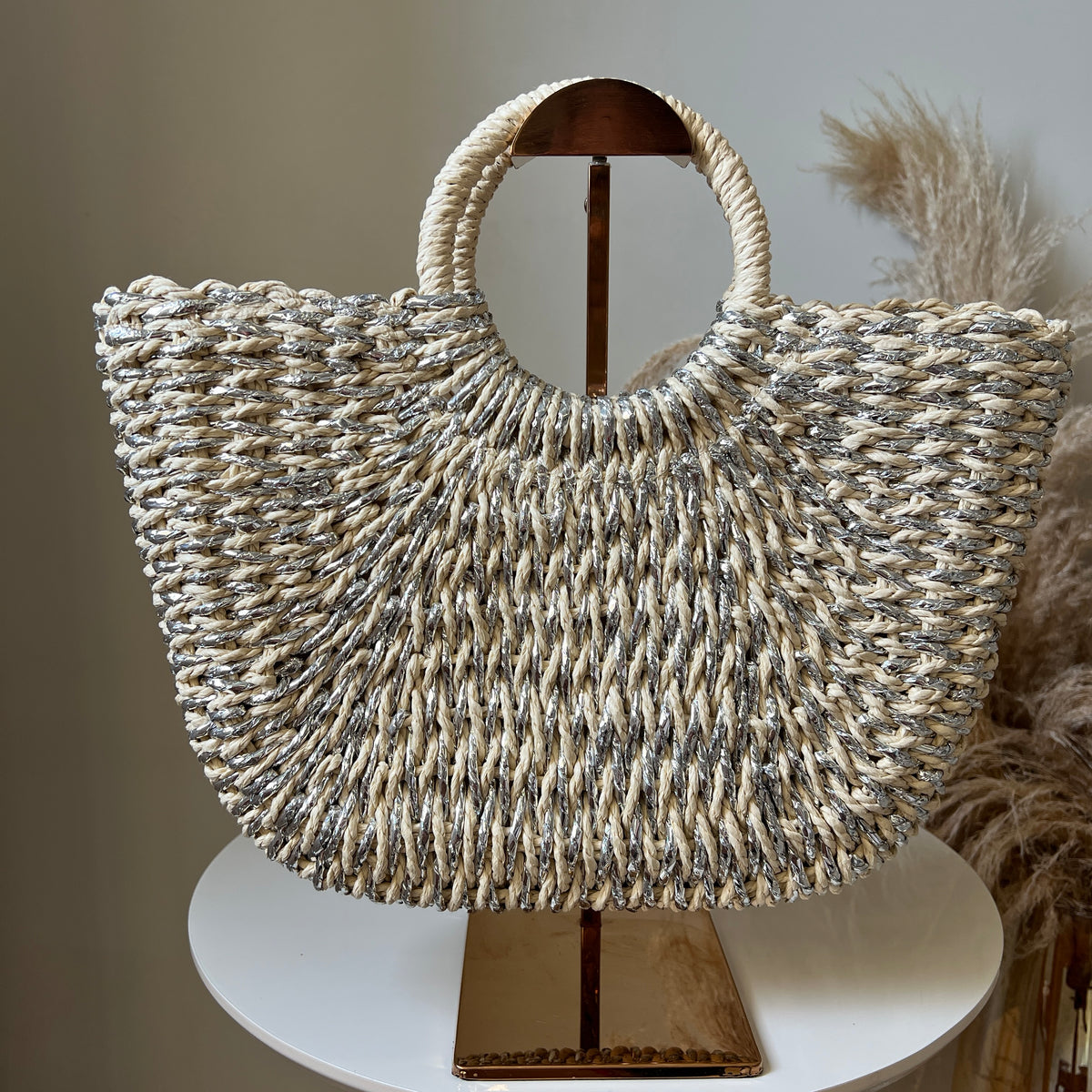 Bolsa Capri Grande Palha