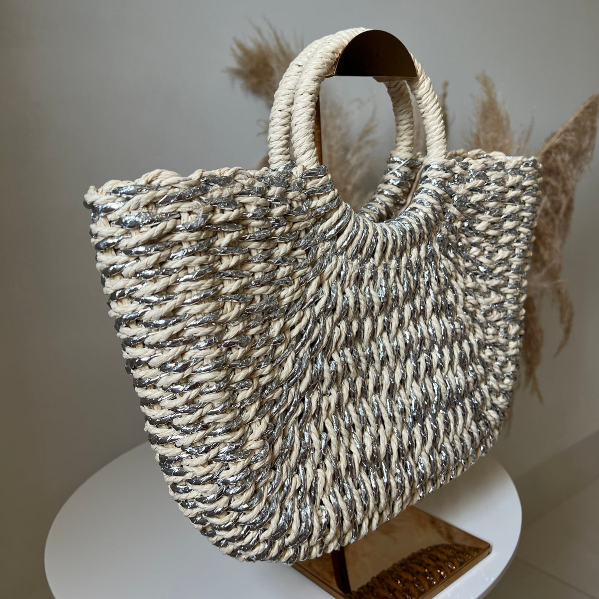 Bolsa Capri Grande Palha