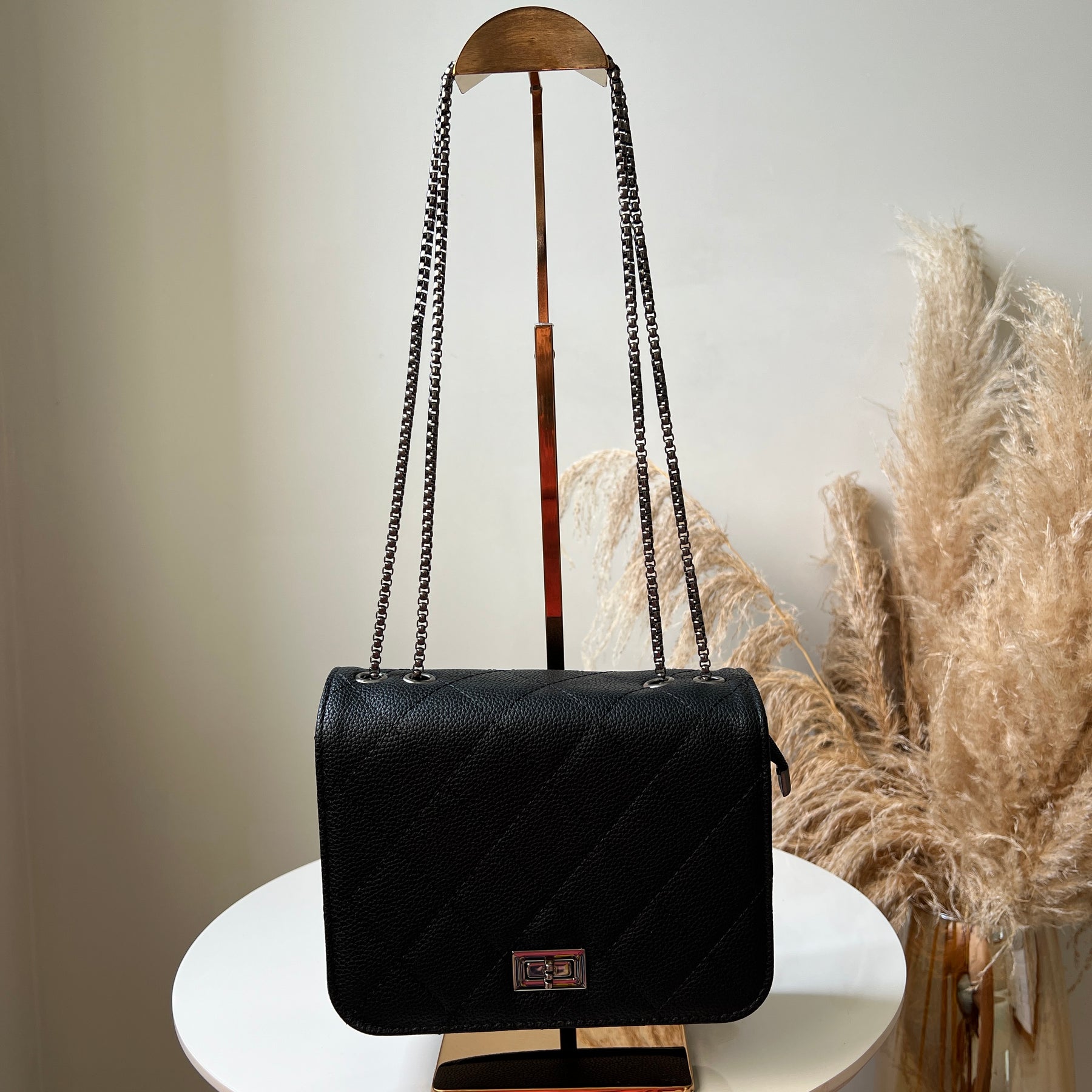 Bolsa Raquel Grande - Preta