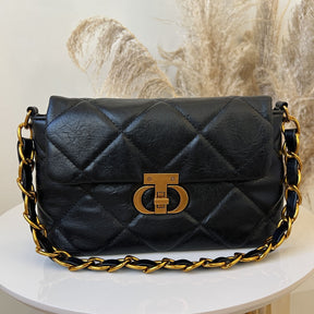 Bolsa Patrícia Média - Preta - Loja Vivanz