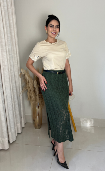 Saia em Tricot Naomi